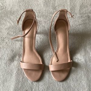 Kelly & Katie Nude Stiletto Heels Bridesmaid